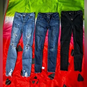 Size 0/00 American eagle jean bundle